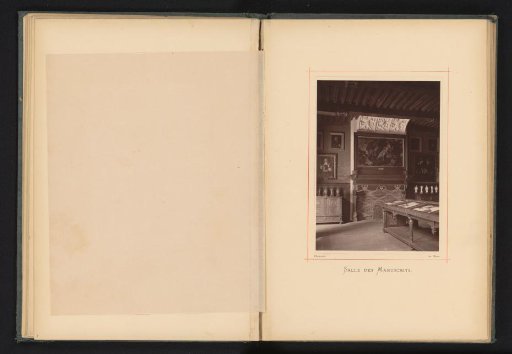 Room with manuscripts in the house of Christoffel Plantijn