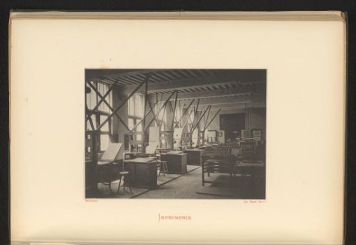 Interior of the printing house of Christoffel Plantijn