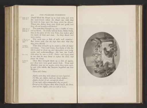 Photographic reproduction of an illustration by Thomas Stothard for The Pilgrim's Progress from This World to That Which Is to Come by John Bunyan