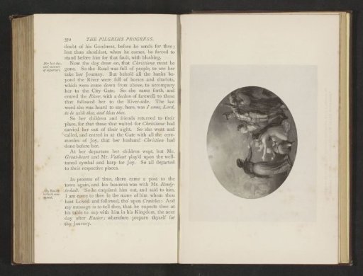 Photographic reproduction of an illustration by Thomas Stothard for The Pilgrim's Progress from This World to That Which Is to Come by John Bunyan