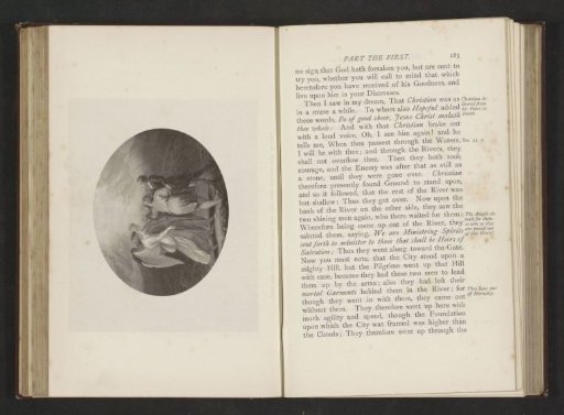 Photographic reproduction of an illustration by Thomas Stothard for The Pilgrim's Progress from This World to That Which Is to Come by John Bunyan