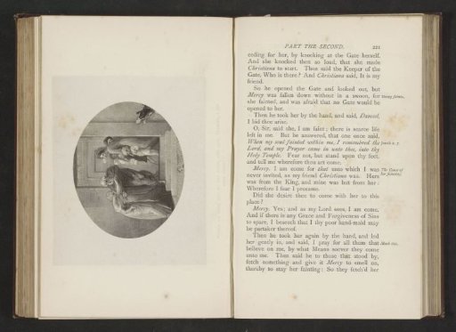 Photographic reproduction of an illustration by Thomas Stothard for The Pilgrim's Progress from This World to That Which Is to Come by John Bunyan