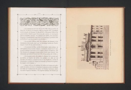 View of the Basilica of Saint John Lateran in Rome