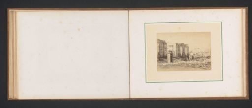 View of the docks of Villette in Paris after the fire by the Paris Commune
