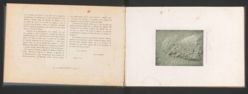 Relief with a portrait and profile of Louis-Jean Delton