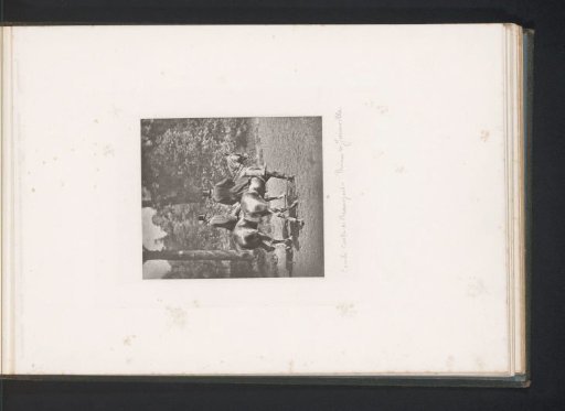 Two Gentlemen on Horseback, Seen from Behind