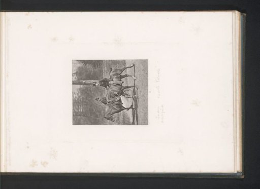 Two Gentlemen on Horseback