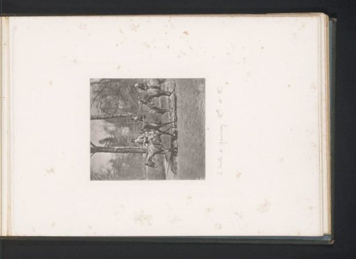 Three Horsemen on Horseback