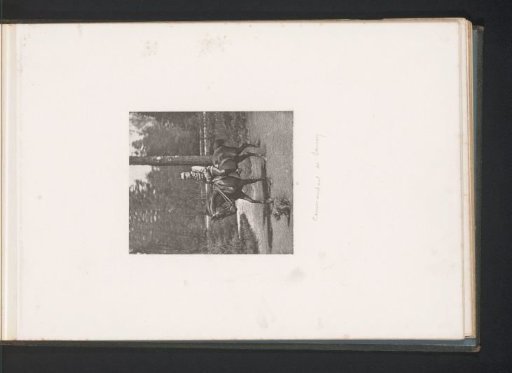 Commander on horseback with a dog in front