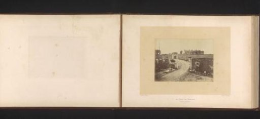View of Fort de Vanves in Vanves after the destruction by the Paris Commune
