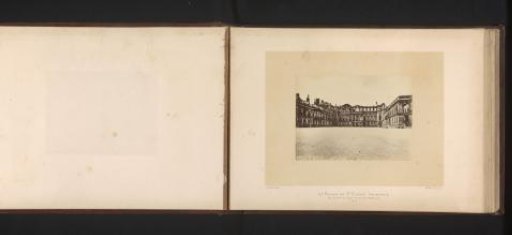 View of the Château of Saint-Cloud after the fire by the Paris Commune
