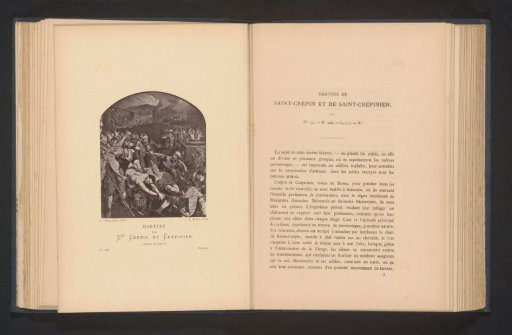 Reproduction of The Torture of the Saints Crispinus and Crispinianus of Soissons by Ambrosius Francken I