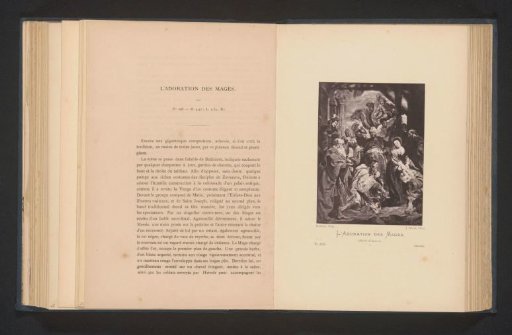 Reproduction of The Adoration of the Magi by Peter Paul Rubens