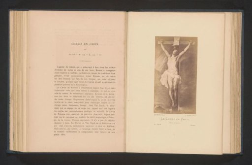 Photographic reproduction of Christ on the Cross by Peter Paul Rubens
