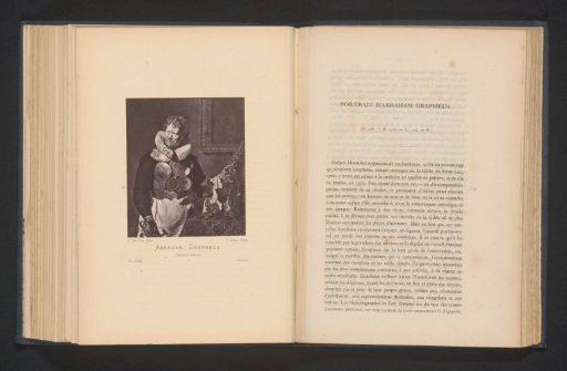 Reproduction of a Painting of a Portrait of Abraham Grapheus by Cornelis de Vos