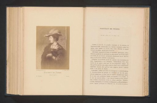 Photographic Reproduction of Portrait of Saskia van Uylenburgh by Rembrandt van Rijn