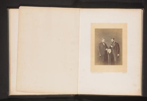Portrait of two unknown men