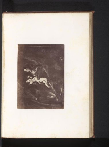 Photographic Reproduction of The Burnt by Antoine Wiertz