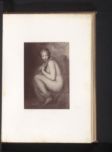 Photographic Reproduction of Girl Before the Bath by Antoine Wiertz