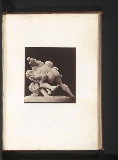 Sculpture Second Period. The Struggle by Antoine Wiertz