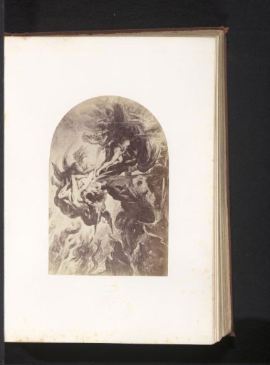 Photographic reproduction of The Forge of Vulcan by Antoine Wiertz