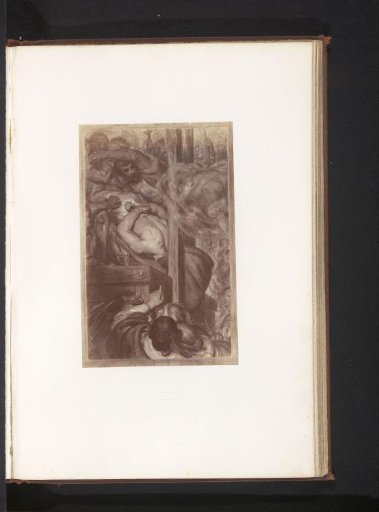 Photographic reproduction of Thoughts and Visions of a Beheaded Head. Left Wing: First Minute by Antoine Wiertz