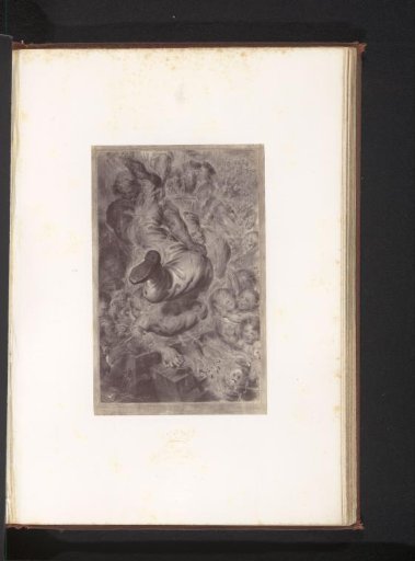 Photographic reproduction of Thoughts and Visions of a Beheaded Head. Center: Second Minute by Antoine Wiertz