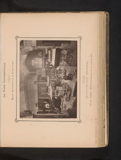 Interior of the Palais Rameau with exhibition