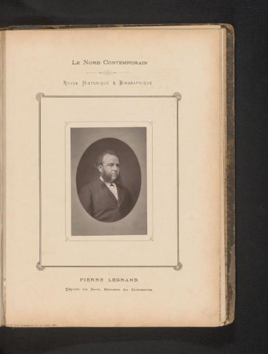 Portrait of Pierre Legrand