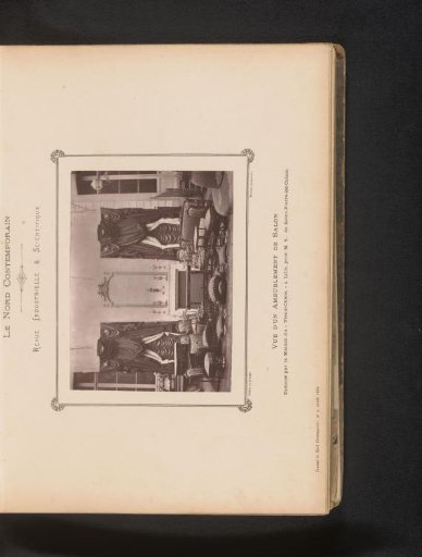 Interior with furniture