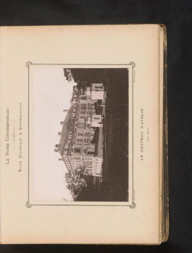 View of Château d'Avelin near Lille