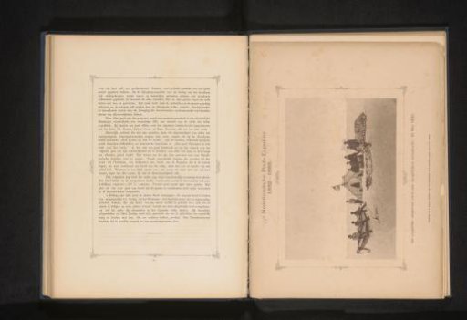 View of a group of expedition members on the Kara Sea