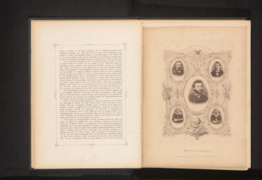 Portraits of A.A.D. van Dolder, J. de Bruin, Svend Pedersen, C.M. Beutler and J.W. Stapper