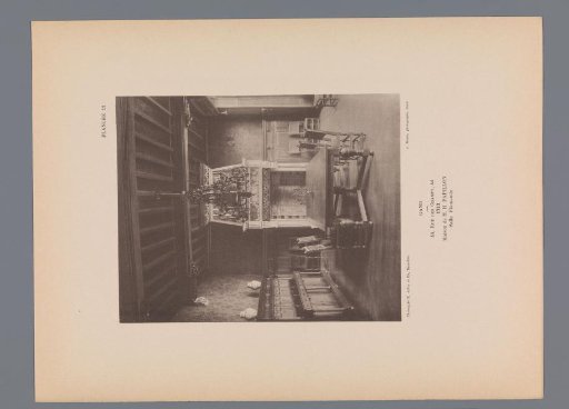 View of a Hall in Flemish Style in the House of H. Papillon, Ghent, Belgium
