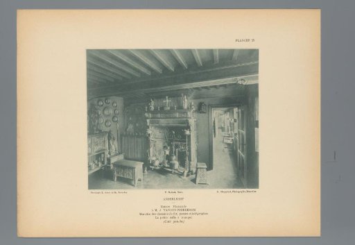 View of the Small Dining Hall in the House of J. vanden Peereboom, Anderlecht, Belgium