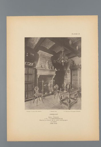 View of the Kitchen in the House of J. vanden Peereboom, Anderlecht, Belgium