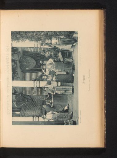 Group of Dancers in the Syrian Section of the Antwerp World's Fair of 1894