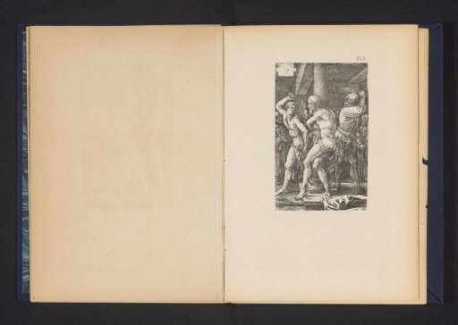 Reproduction of an engraving of a flogging