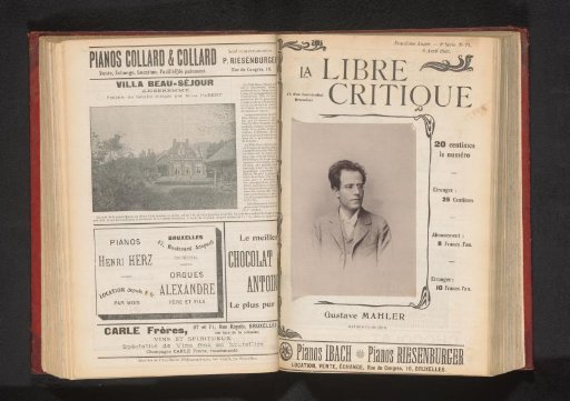 Portrait of Gustav Mahler