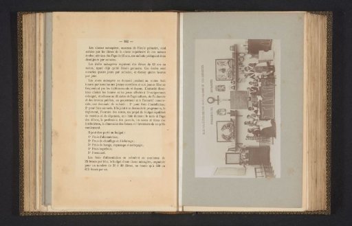 View of a domestic science classroom
