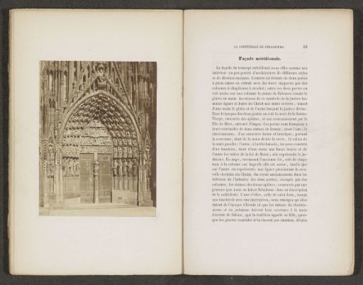 Entrance portal of the Cathedral of Strasbourg