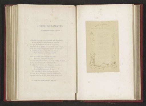 Verso Decorated with a Sleeping Man and a Table with Writing Materials