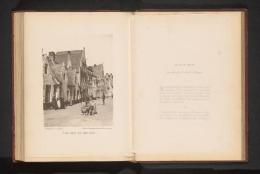 View of a Street in Bruges
