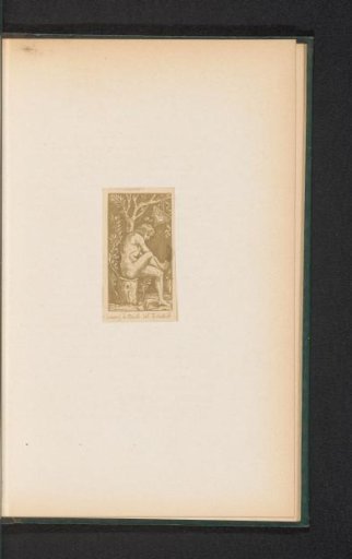 Photographic reproduction of a print of the Spinario