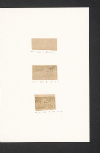 Photographic reproduction of a print of Samson tearing a lion in two