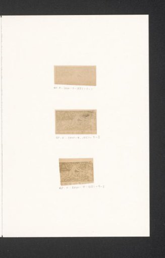 Photographic reproduction of a print of Samson tearing a lion in two