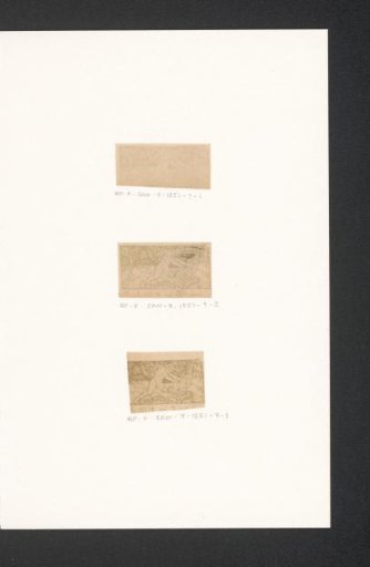 Photographic reproduction of a print of Samson tearing a lion in two