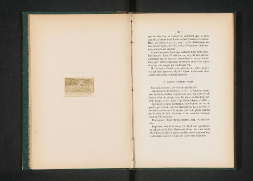 Photographic reproduction of a print of Samson tearing a lion in two