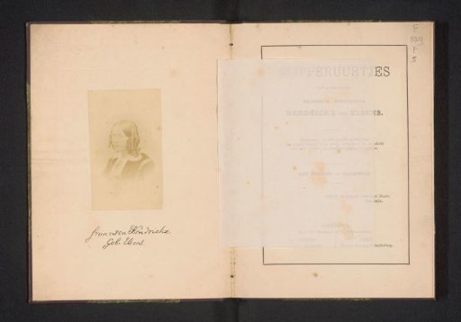 Portrait of Francisca Petronella Hendrickx-Elsens