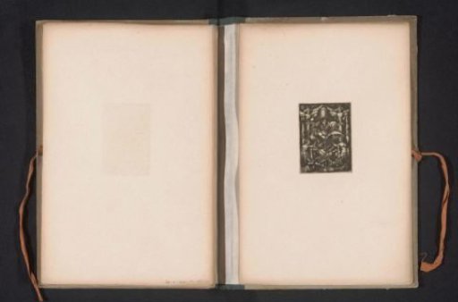 Reproduction of a print of grotesque ornaments by Heinrich Aldegrever